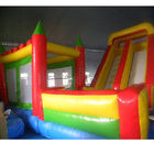 商業子供のスライドが付いている膨脹可能な跳躍の城の膨脹可能な跳躍の弾力がある家